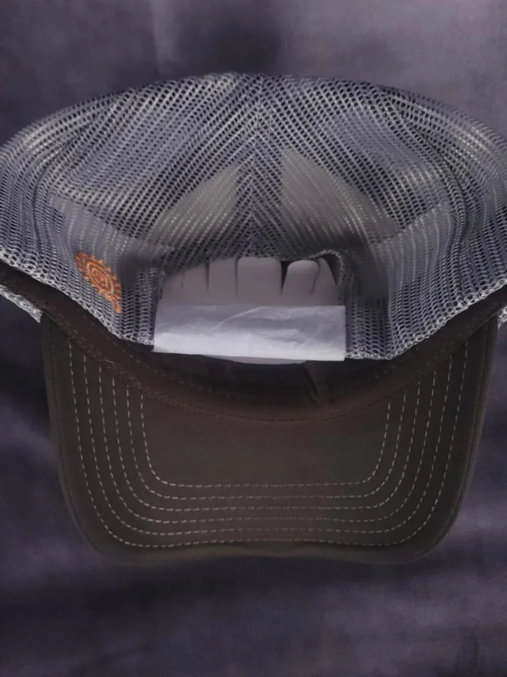 The Mountain If It Ain't Flying You Ain't Trying embroidered trucker cap hat